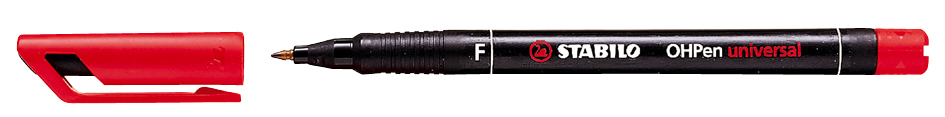 Bild von STABILO Folienstift OHPen Permanent, (1-tlg), zum Beschriften von glatten Oberflächen