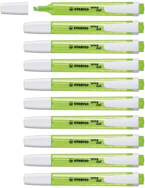 Bild von STABILO - Textmarker - swing cool - 10er Pack - grün