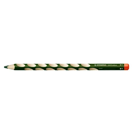 Bild von Ergonomischer Buntstift für Rechtshänder - STABILO EASYcolors - Einzelstift - laubgrün