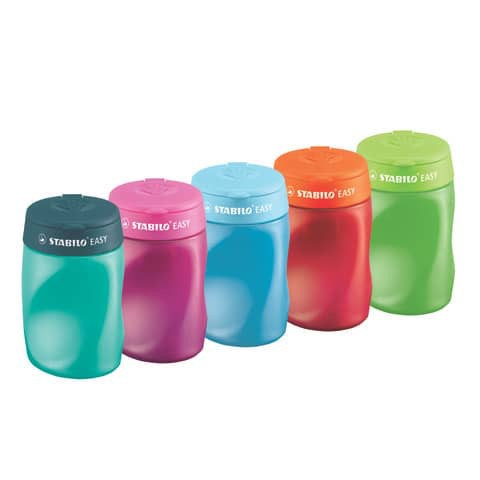 Bild von STABILO Ergonomischer Dosen-Spitzer für Rechtshänder - STABILO EASYsharpener - 3 in 1 - grün
