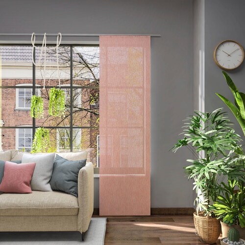 Bild von Neutex for you! Schiebegardine Libre-ECO, Paneelwagen (1 St), halbtransparent, Jacquard, Nachhaltig, nach Maß