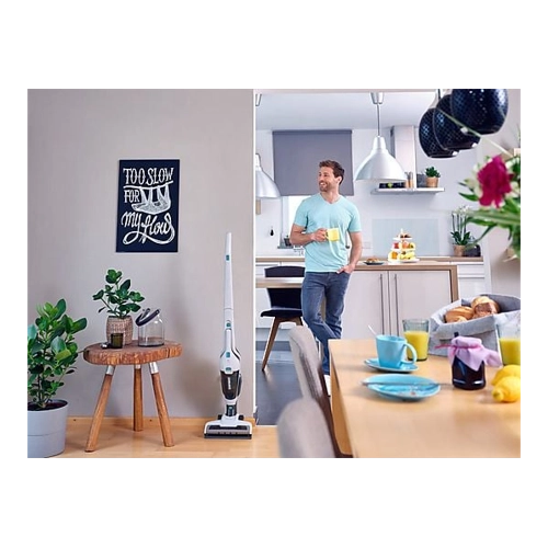 Bild von Leifheit Akku-Staubsauger Rotaro PowerVac 2in1 16V, für alle glatten Böden und kurzflorige Teppiche