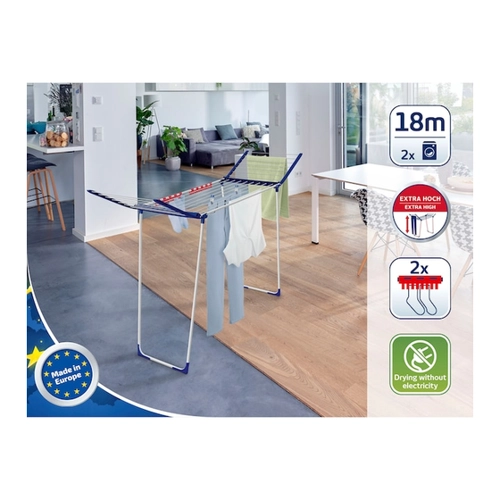 Bild von Leifheit Wäscheständer Pegasus 180 Solid Maxx für 1,5-2 Wäscheladungen
