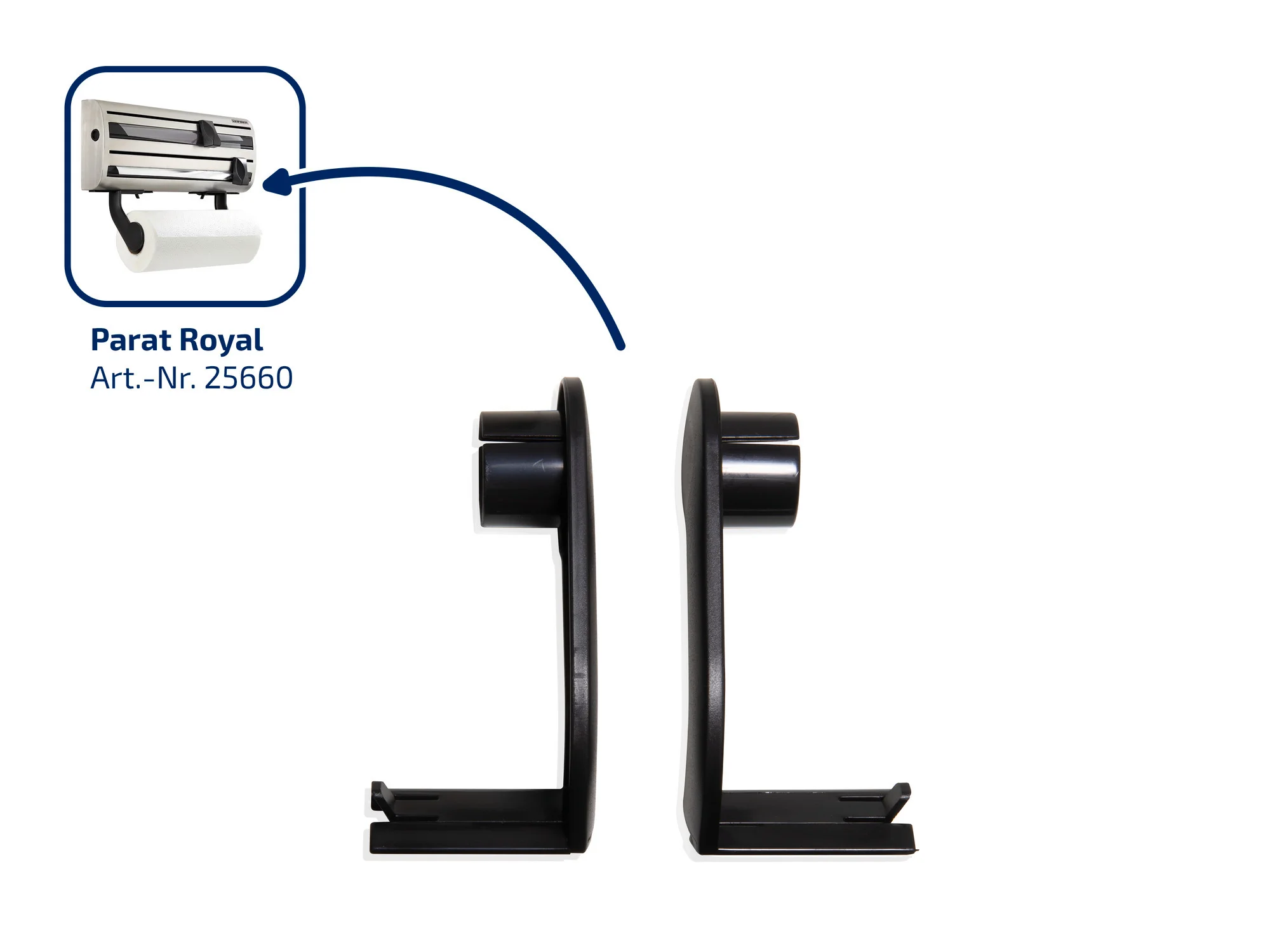 Bild von Leifheit Tuchhalterset Rollenhalter Parat Royal