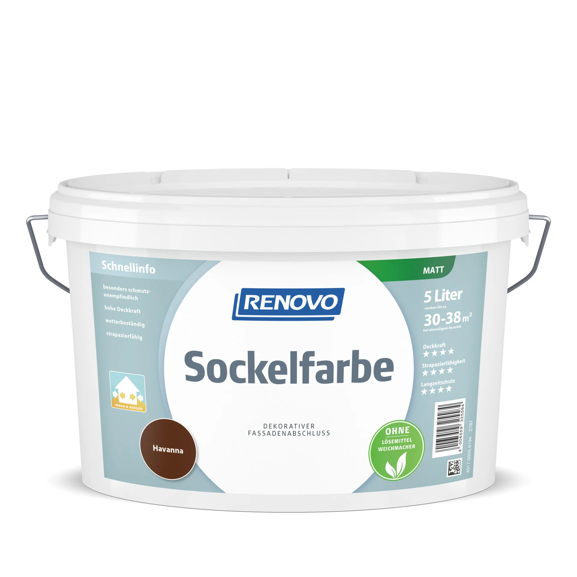 Bild von RENOVO Sockelfarbe matt, dunkelbraun