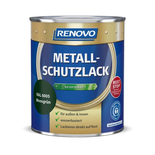 Bild von Wasserbasierter Metallschutzlack von Brillux in Moosgrün