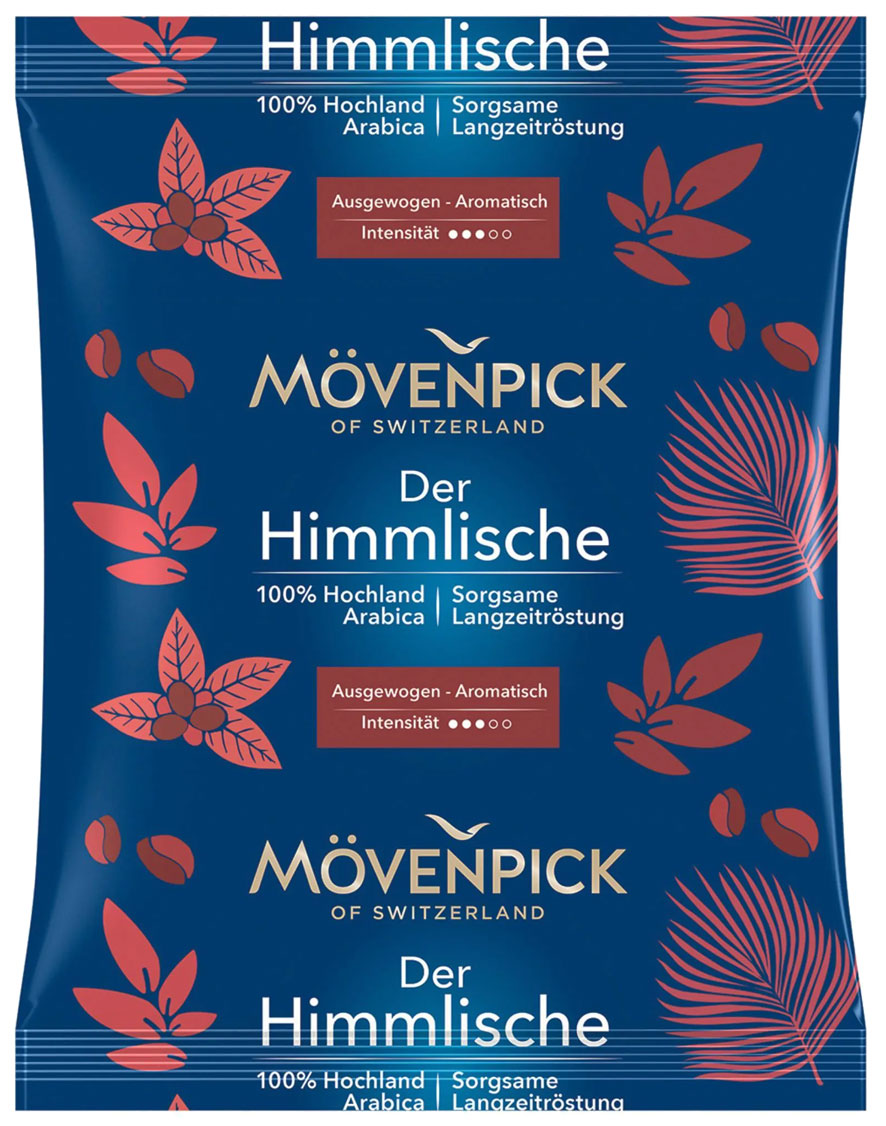Bild von Mövenpick DER HIMMLISCHE in Kannenportionen, 85x70g gemahlen