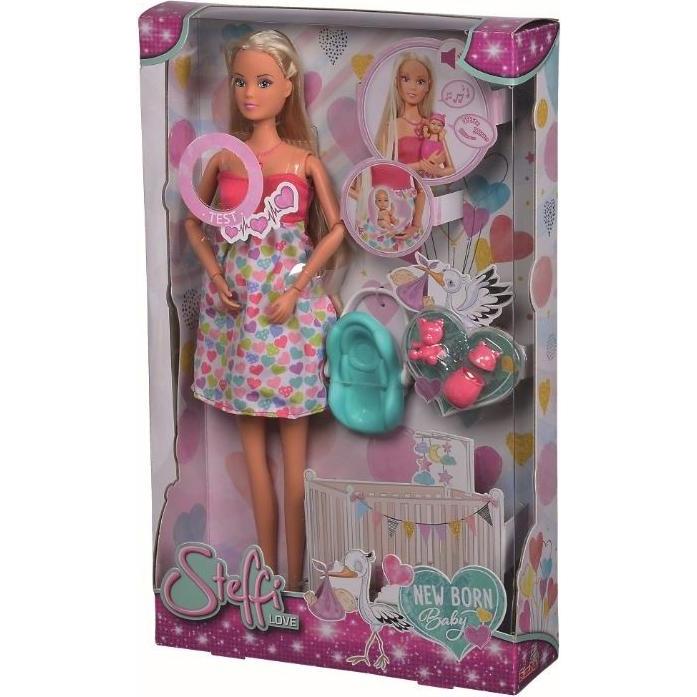 Bild von SIMBA DICKIE GROUP Steffi LOVE New Born Baby Doll Set 29cm