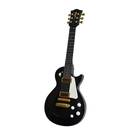 Bild von Simba 106837110 - My Music World Rockgitarre, 2-Fach Sortiert, es Wird nur EIN Artikel geliefert, Metallsaiten, Gurt, 56cm, ab 4 Jahre