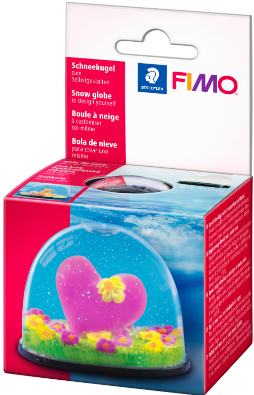 Bild von STAEDTLER® FIMO® Accessoires Schneekugel (oval), ca. 70 x 52 mm