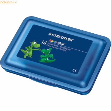 Bild von Staedtler Plastilin-Knete Noris, 14er Schulbox
