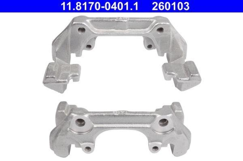Bild von ATE Halter, Bremssattel vorne rechts links  für MERCEDES-BENZ A0004202015 0004202015 0034200415 11.8170-0401.1