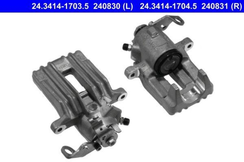Bild von ATE 24.3414-1704.5 Bremssattel Bremszange ohne Halter VOLKSWAGEN: Golf 4 Variant, Bora Variant, Bora Saloon, SKODA: Octavia 1 Combi