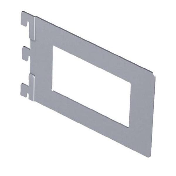 Bild von 2 Stk. Alfer Element System Bücherbügel weißalu.B.143mm T.118mm 10801-00006