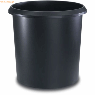 Bild von Läufer Papierkorb Papierkorb Allrounder 18 Liter schwarz.