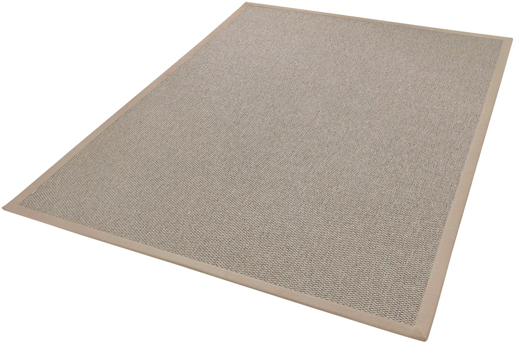 Bild von Dekowe Teppich "Naturana Panama Spezial", rechteckig, 8 mm Höhe, Flachgewebe, meliert, Sisal-Optik, mit Bordüre, Wohnzimmer