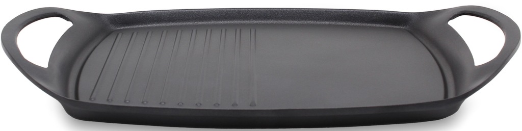 Bild von Krüger Grillplatte »Delta«, (1 St.), aus Aluminiumguss, für Induktions-Kochfelder geeignet, 47 x 29 cm
