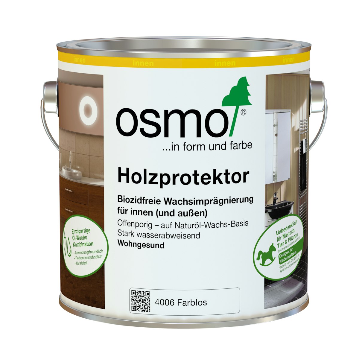 Bild von OSMO Holzprotektor -4006 Farblos-0,75 Liter