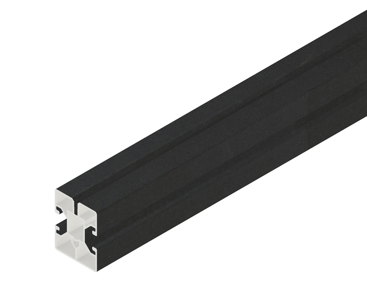 Bild von OSMO System-Unterkonstruktion Aluminium 40 x 50 x 4000 mm schwarz