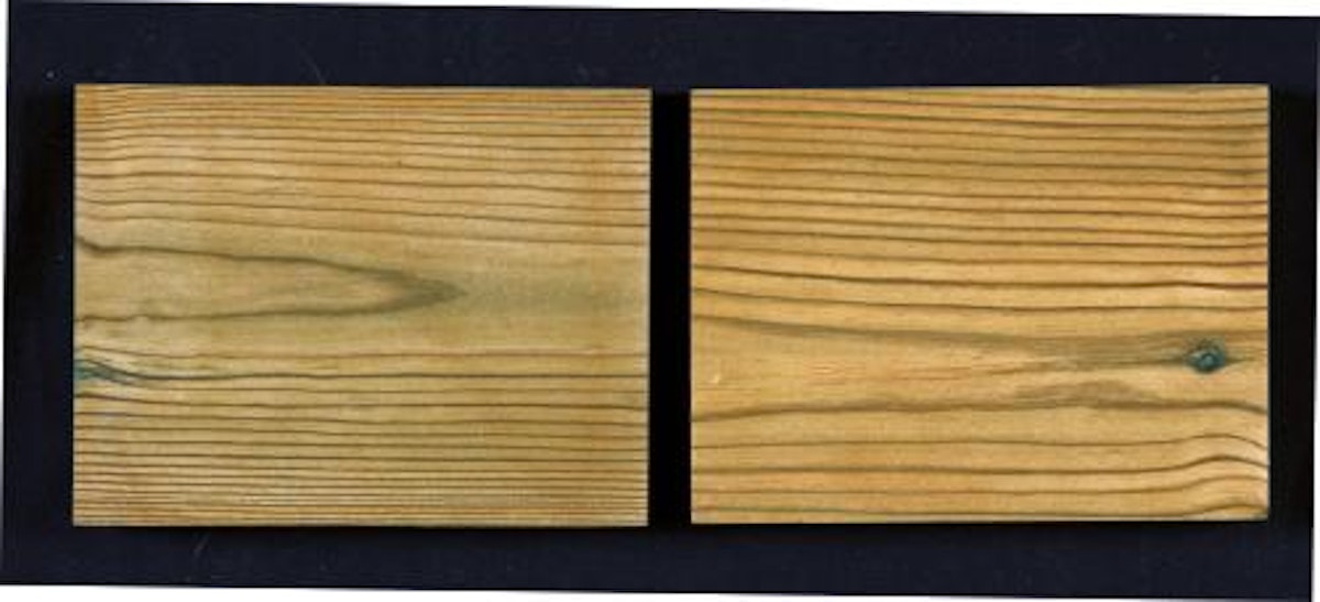 Bild von OSMO Holzpfosten rund 9x9 cm - Kiefer-geriffelt-KDI-1880