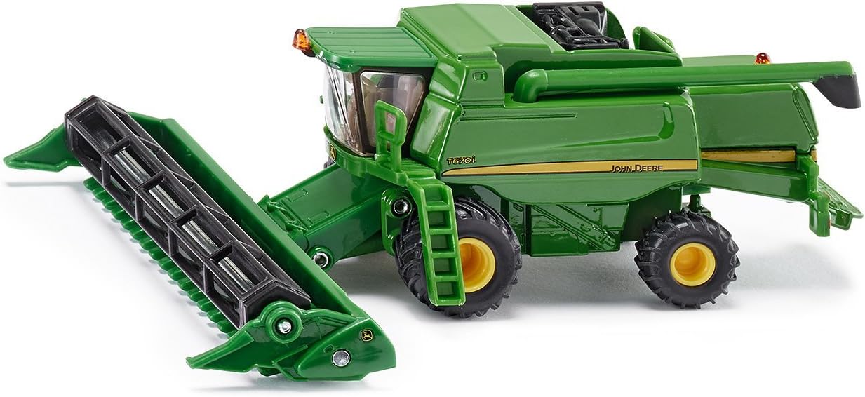 Bild von siku 4066, Krone BiG X 580 Maishäcksler, 1:32, Metall/Kunststoff, Grün/Beige, Faltbares Maisgestell, Lenkbare Vorderachse, Drehbares Auswurfrohr