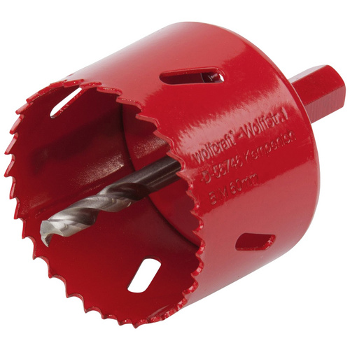 Bild von wolfcraft Bi-Metall-Lochsäge I 5484000 I Für Trockenbaumaterialien, Holz, Kunststoffe und Metalle, Schnitttiefe 40 mm