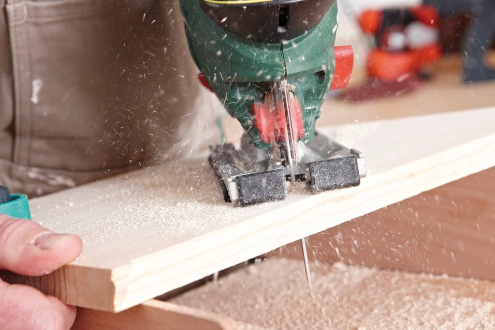 Bild von wolfcraft 1 Stichsägeblatt-Box "B & D", Set best aus 10 Stichsägeblätter mit U-Schaft für Holz und Metall, 8631000