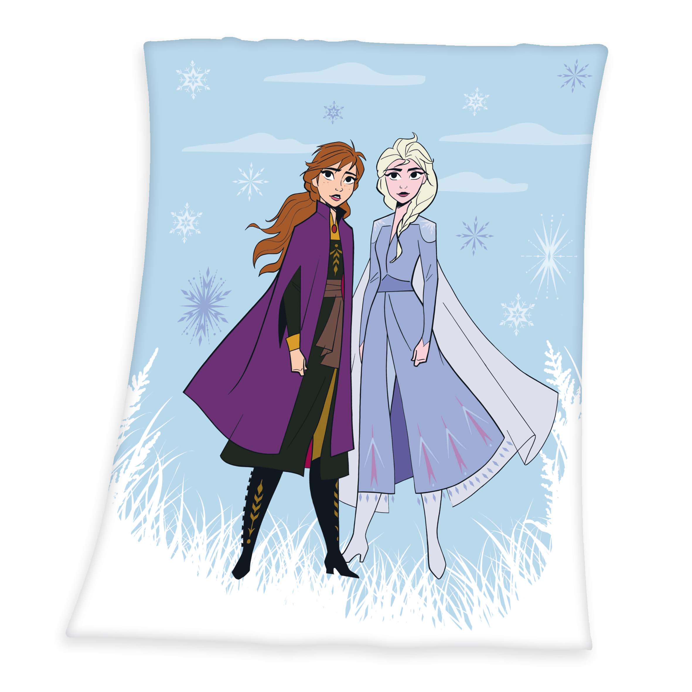 Bild von Kinderdecke Disney's Die Eiskönigin 2, Herding, Fleecedecke 130 x 160 cm Kuscheldecke