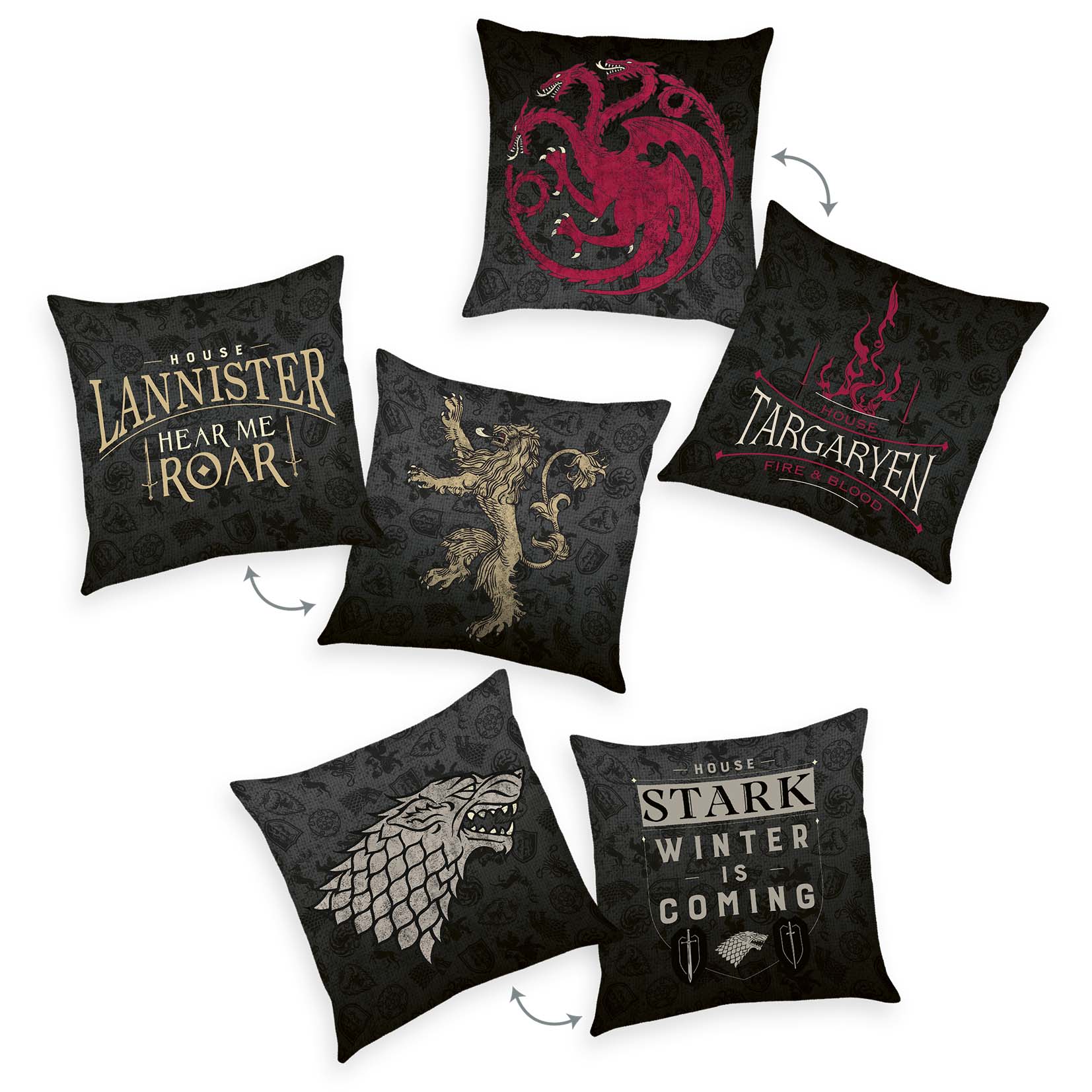 Bild von Herding, Kinderkissen, Game of Thrones Dekokissen (40, 40 cm)