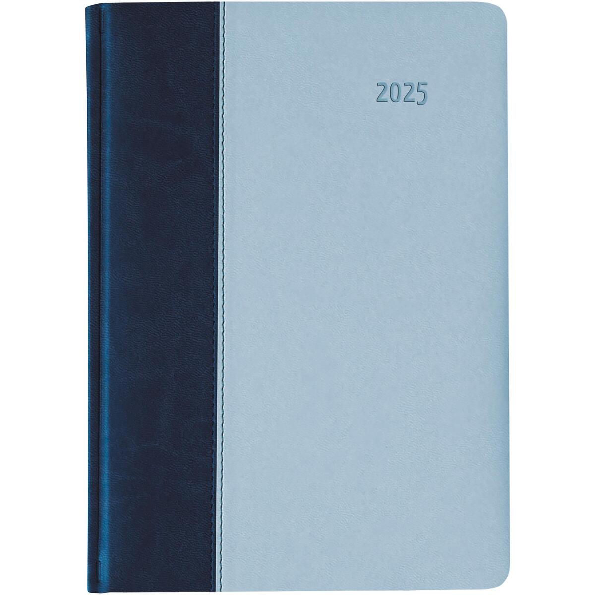 Bild von Zettler - Buchkalender Premium 2025 blau-azur, 15x21cm, Taschenkalender im Tucson Einband mit 416 Seiten, 1 Tag auf 1 Seite, Adressteil, Monatsübersicht, Mondphasen und internationales Kalendarium