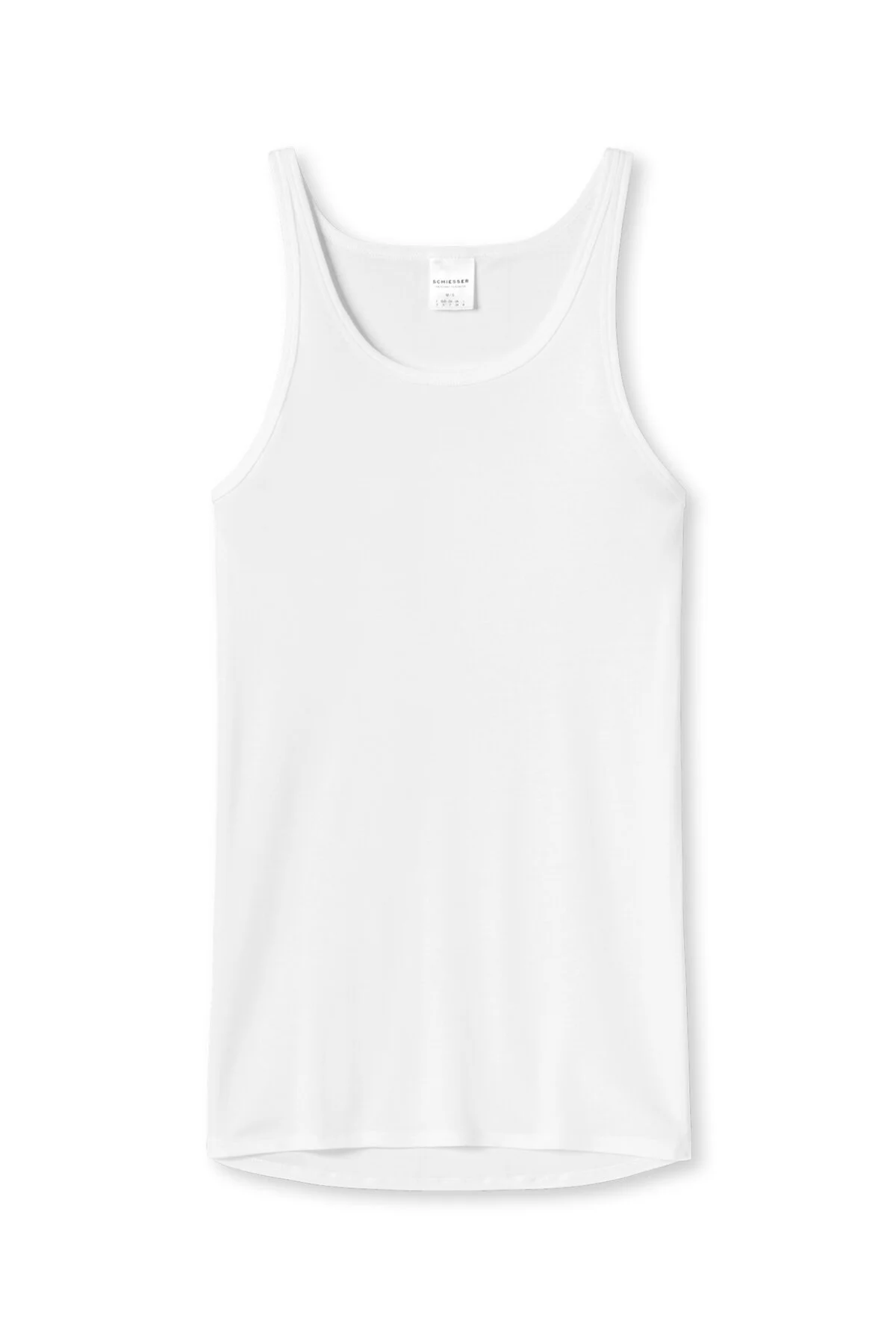 Bild von Schiesser Unterhemd Feinripp Classics Unterhemd Unterzieh-shirt Ärmellos Schulterfrei für Herren - 12