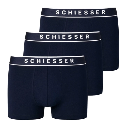 Bild von SCHIESSER Herren Slip im 3er-Pack – Dunkelblau