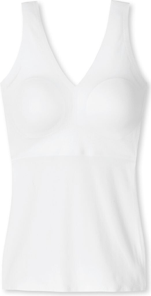 Bild von Trägertop Microfaser herausnehmbare Pads weiß - Invisible Soft 36