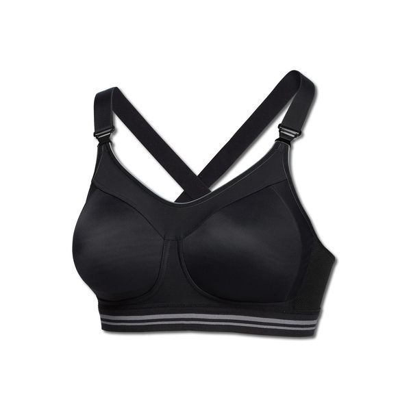 Bild von Schiesser Damen Sport BH Bra High Impact - 172739, Farbe:schwarz, Größe BH:95B