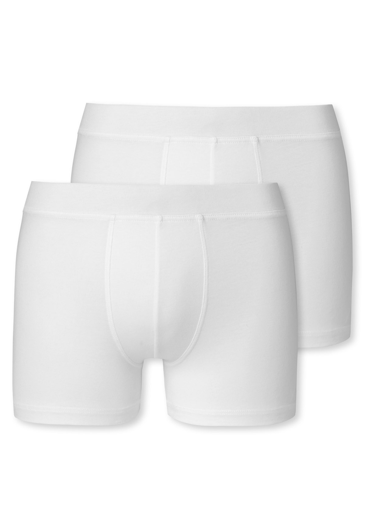 Bild von Schiesser Boxershorts 2er Pack (173535-100) weiß