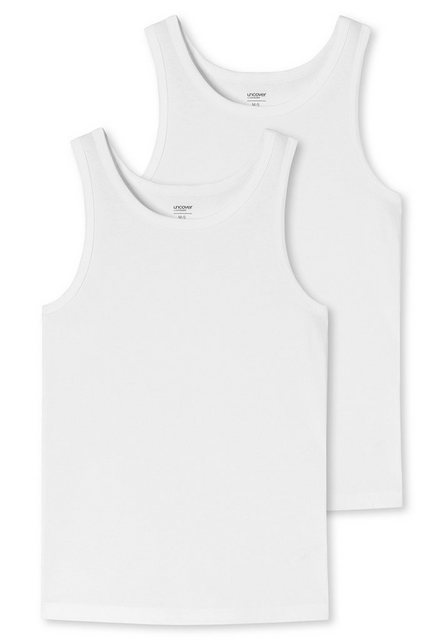 Bild von uncover by SCHIESSER Unterhemd 2er Pack Basic (Spar-Set) Unterhemd / Tanktop - Baumwolle - Unterhemden mit perfekter Passform