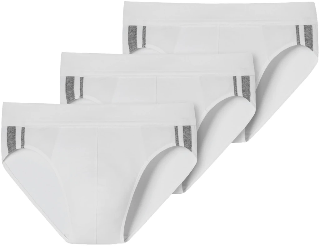 Bild von Schiesser Slip 3er Pack Rio Slip 95/5, Cotton Stretch, Seitenstreifen für Herren - XL