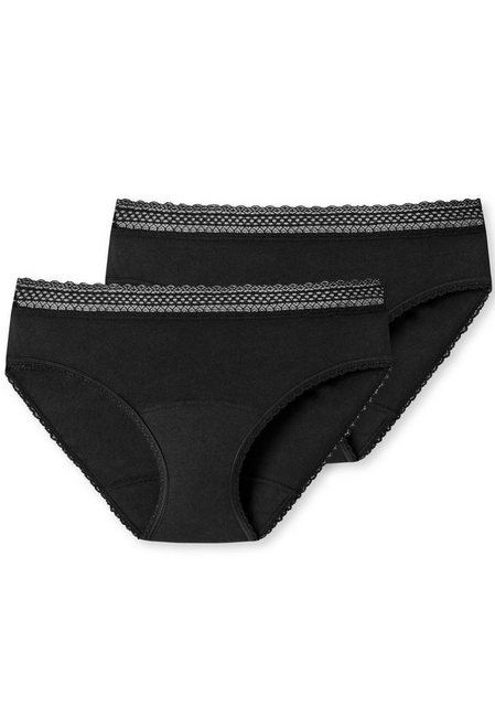 Bild von Schiesser Damen 2 Pack Menstruationswäsche/Periodenslip auslaufsicher - Secret Care