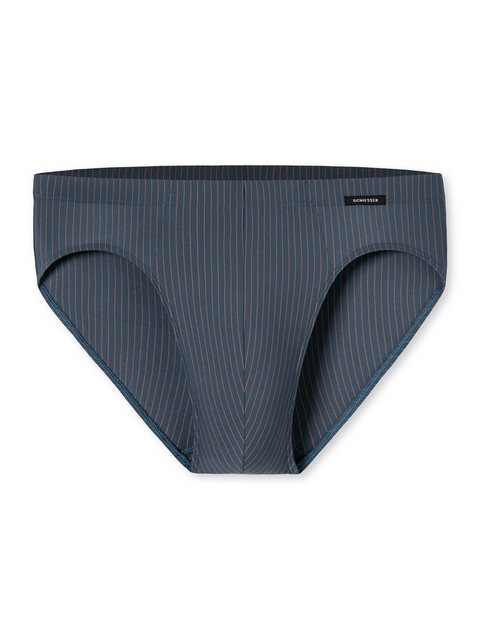 Bild von Supermini Micro-Qualität Nadelstreifen jeansblau - Pure Micro 7