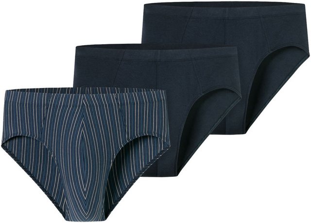 Bild von Schiesser Herren 3pack Supermini-95/5 Essentials Slip, Sortiert 6_180841, L