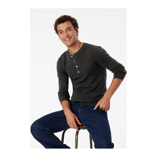 Bild von Shirt langarm anthrazit - Revival Karl-Heinz 7