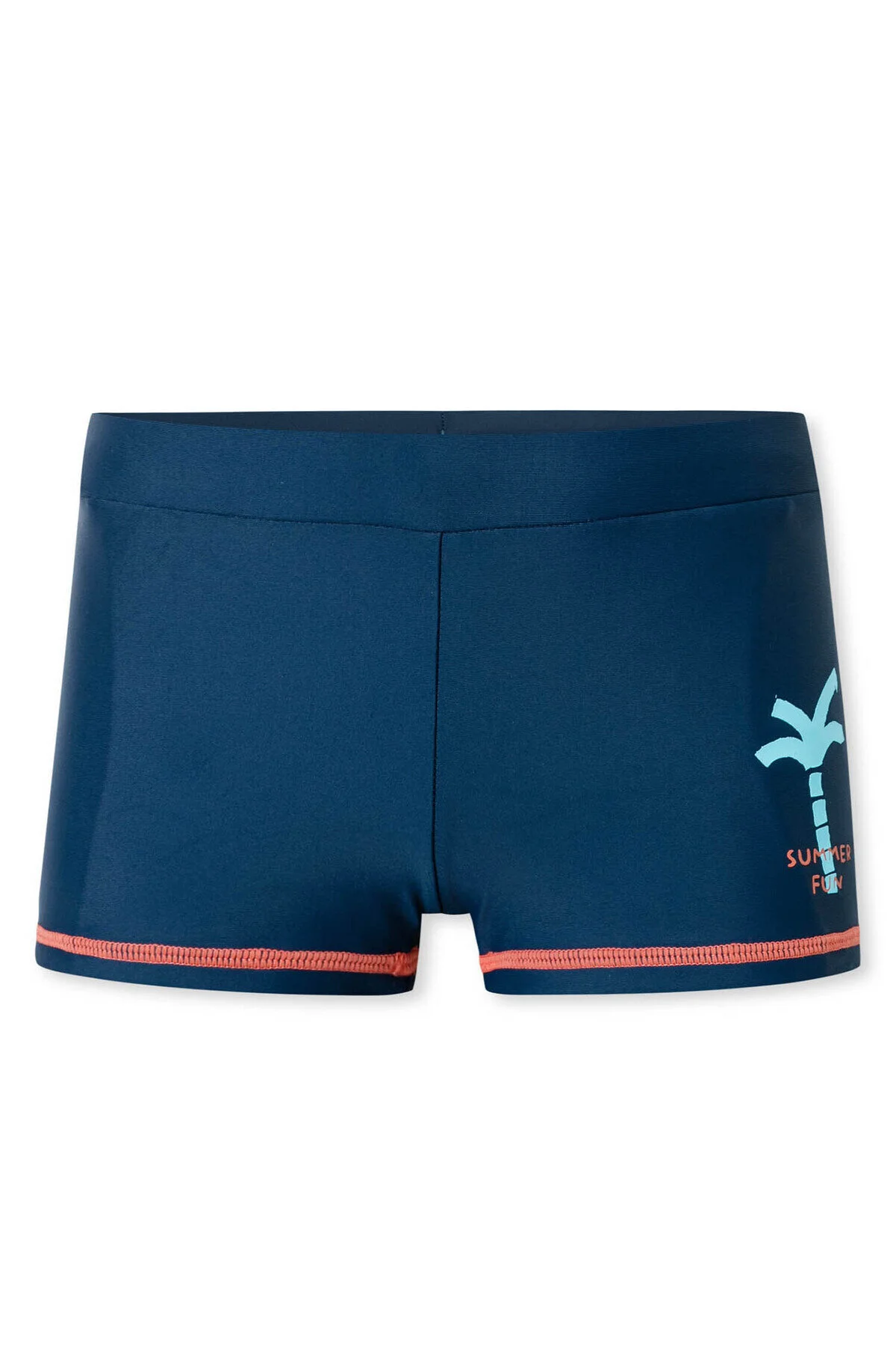 Bild von Badehose Wirkware recycelt LSF40+ Palme nachtblau - Aqua 92