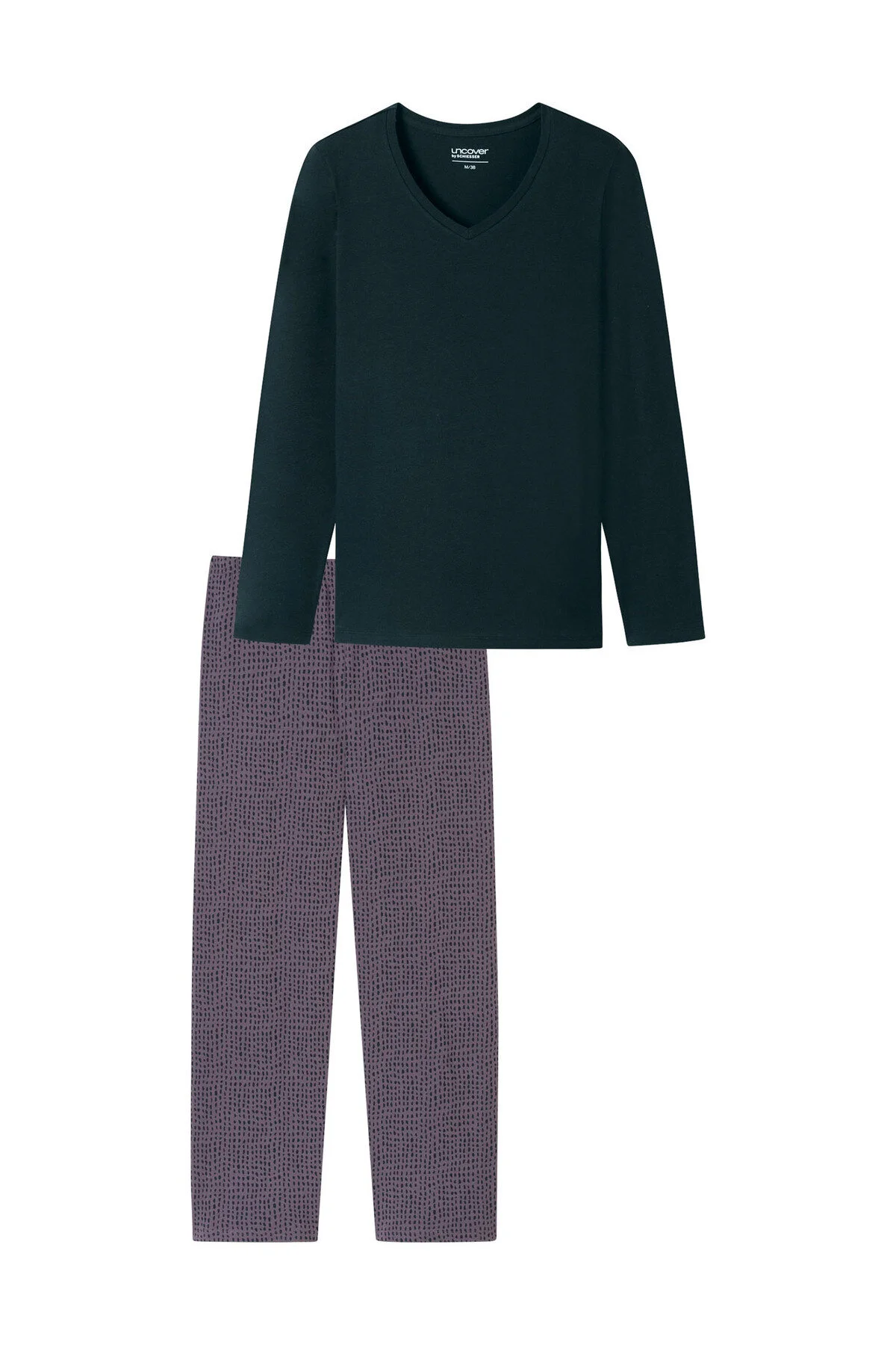 Bild von uncover by SCHIESSER Pyjama UNCOVER Nightwear (2 tlg) schlafanzug schlafmode bequem