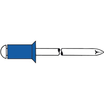 Bild von GESIPA® - Blindniete Stahl/Stahl Senkkopf 5 x 10