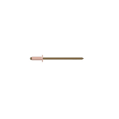 Bild von GESIPA® - Blindniete Kupfer/Bronze Flachrundkopf 4 x 10
