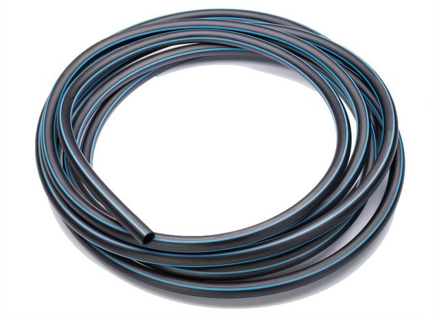 Bild von Kirchhoff Wasserleitung für Gartenbewässerung 25 mm x 100 m | PE Rohr für Sprinklersystem | Verlegerohr HDPE | DVGW | Trinkwasserleitung | Made in EU