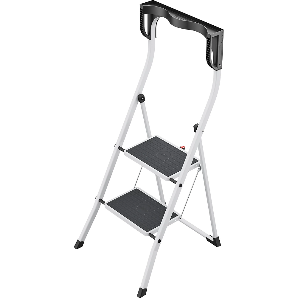 Bild von Hailo Trittleiter Hailo K75 ComfortLine ergonomische Stahl-Trittleiter 2 Stufen