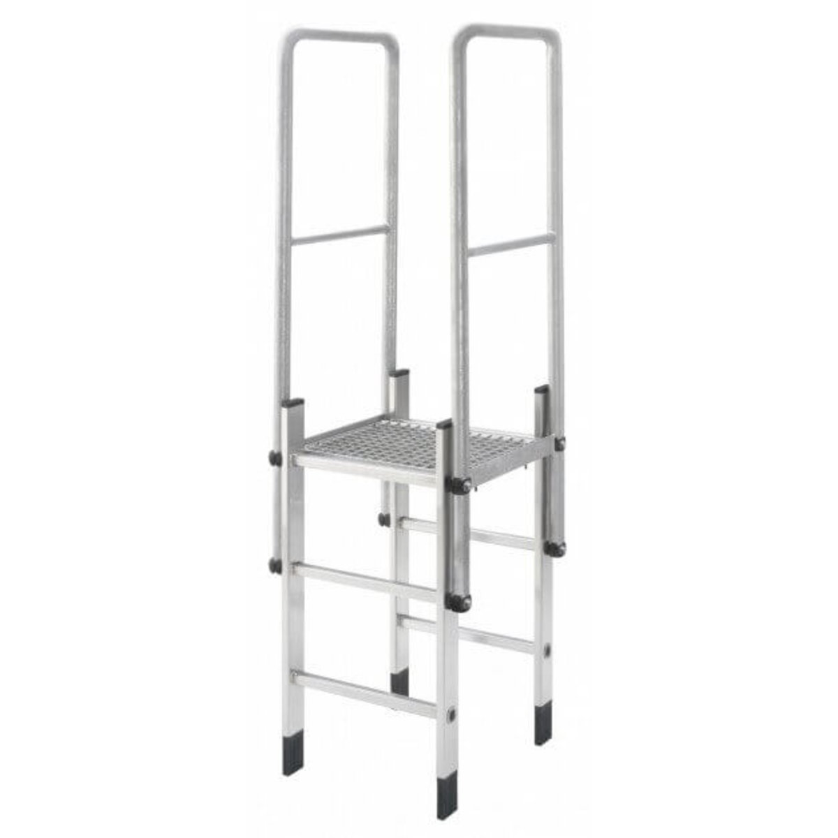 Bild von Hailo Professional Attika-Überstieg aus Edelstahl für Holm 72x25mm  T=500 mm