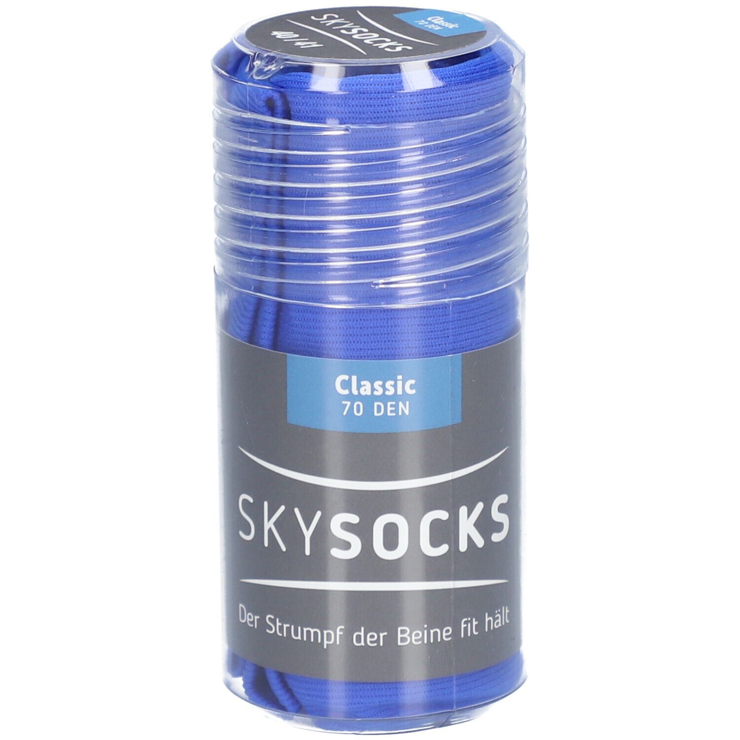 Bild von SKYSOCKS classic 70den AD 40/41 blue 2 St