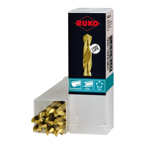 Bild von RUKO Spiralbohrer DIN 338 Typ N, Durchmesser 6,8 mm
